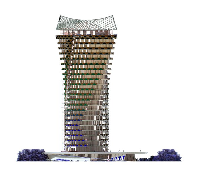 Residential Tower with Commercial Retail Centre
