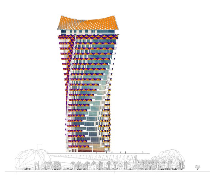 Residential Tower with Commercial Retail Centre