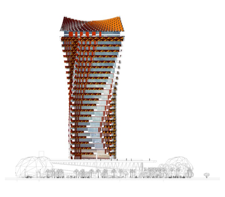 Residential Tower with Commercial Retail Centre